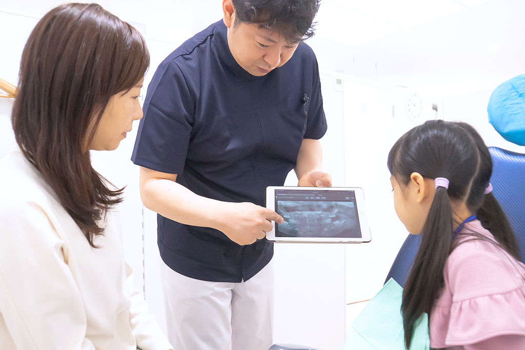 顎の成長を利用するため身体への負担を軽減できます